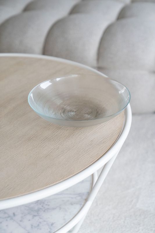 Glassbolle 30cm Klar