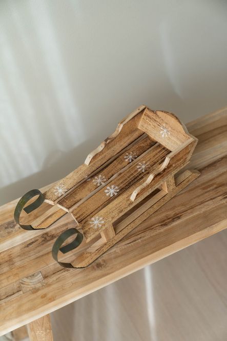 Hovedbilde Slede 34cm - Brun