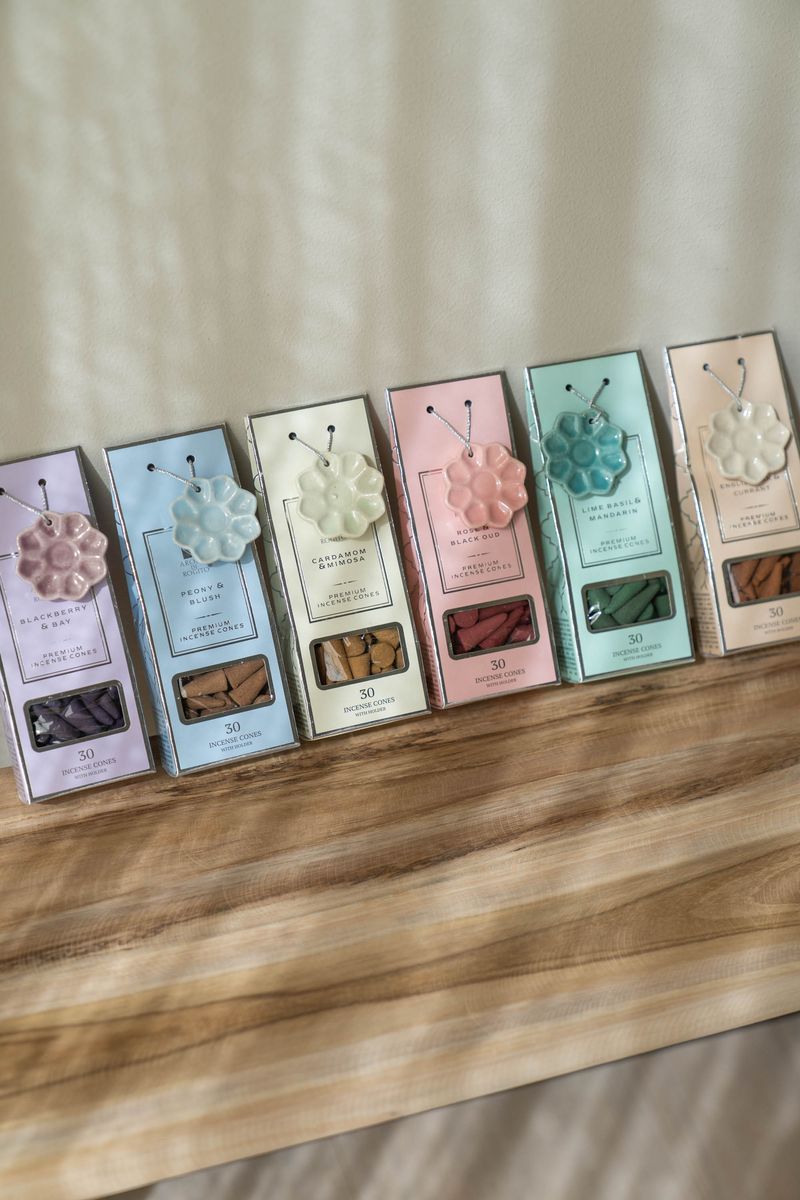 Røkelseskjegler – English Oak & Blackcurrant