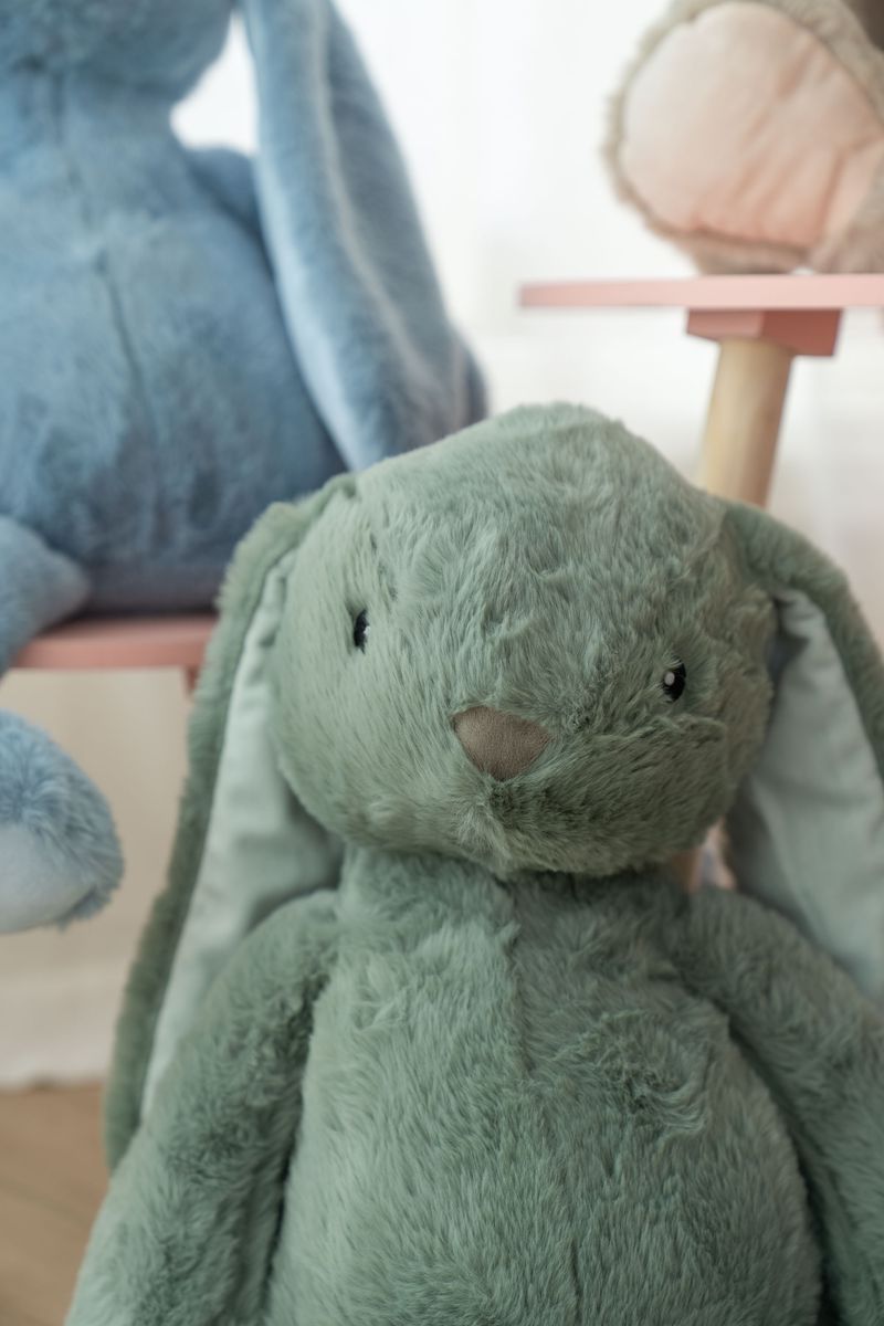 Kosedyr kanin – 70 cm – Grønn