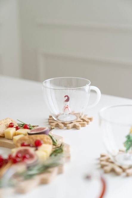 Hovedbilde Tekopp - Glass Snømann