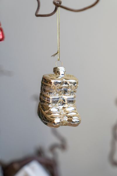 Hovedbilde Juletrepynt - Slalomsko Gull