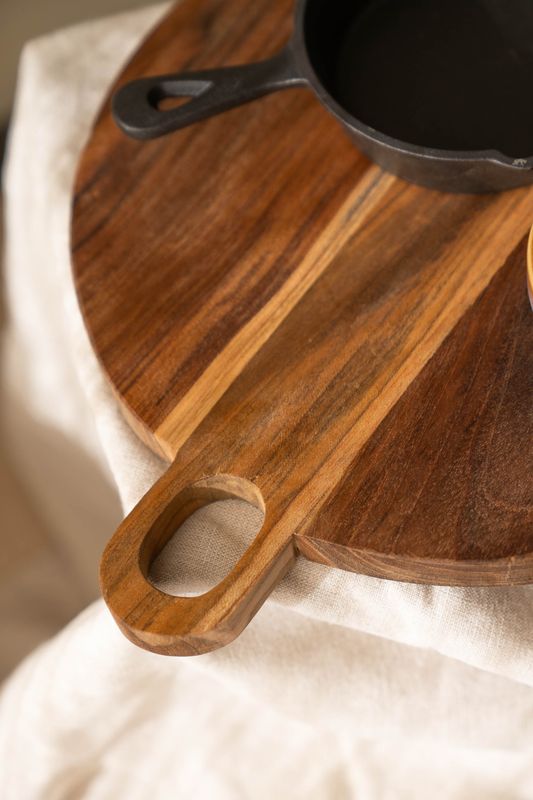 Teak Skjærefjøl 30cm