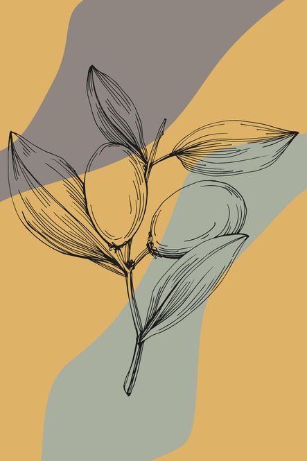 Hovedbilde Poster - Botanisk 2