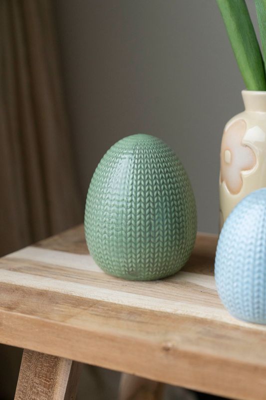 Påskeegg – 11 cm – Grønn