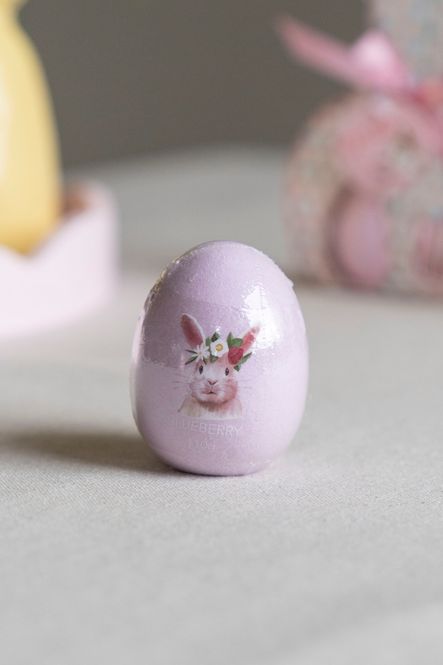 Hovedbilde Badebombe egg – 110 g – Lilla
