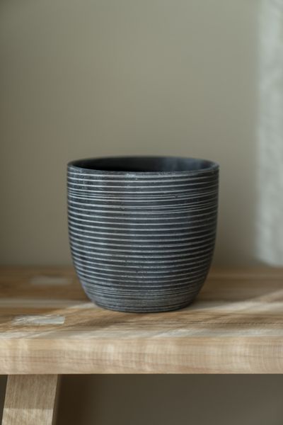 Hovedbilde Blomsterpotte 13,5x12,5cm - Svart