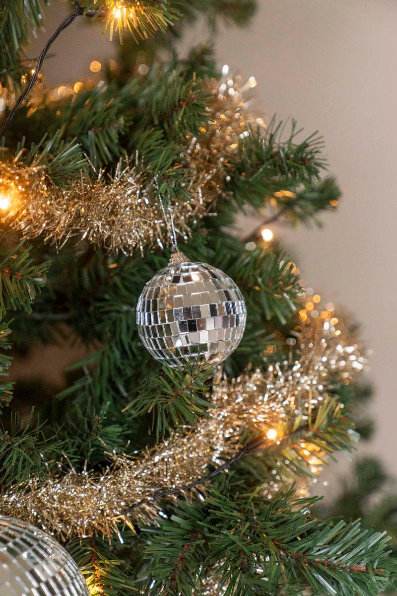 Juletrepynt - Disko 8cm