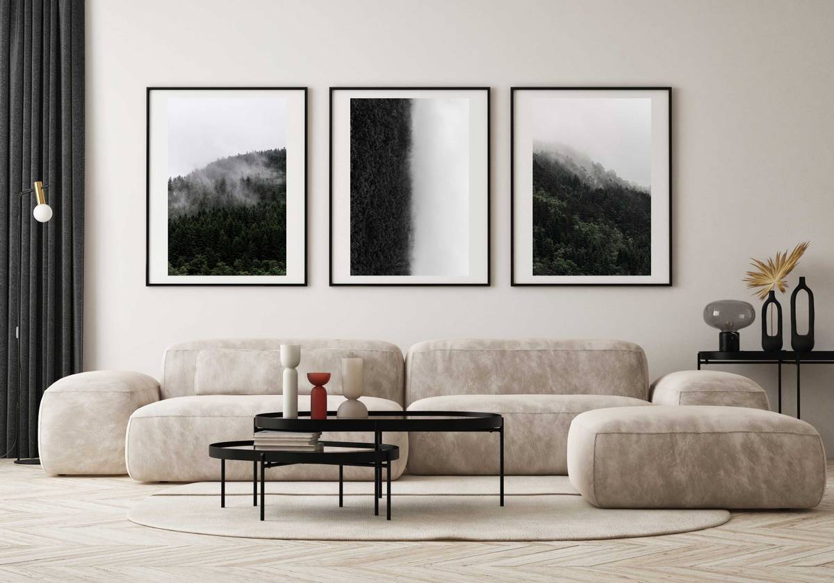 Poster - Skog og Tåke 1
