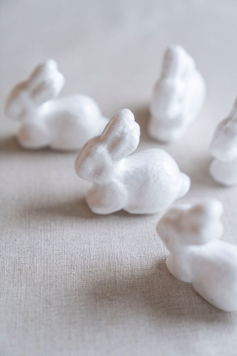 Skumfigurer påske – kanin