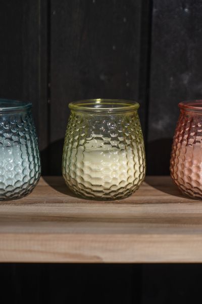 Hovedbilde Citronella- Mygglys i bobleglass – grønn