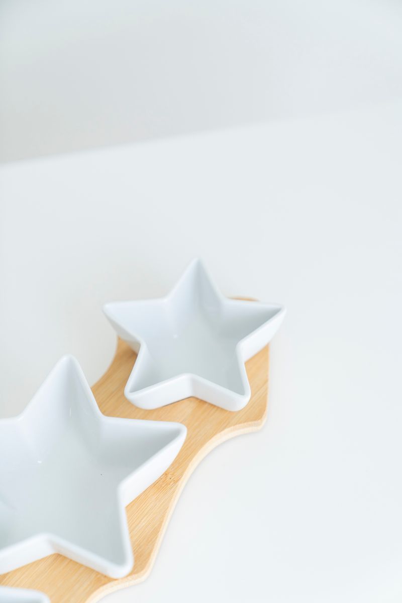 Serveringssett - Stjerneskudd