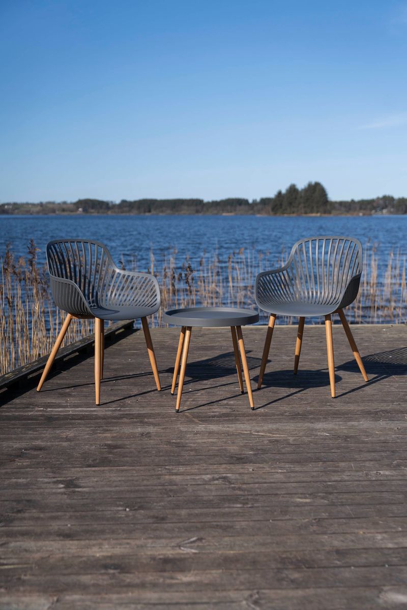 Hagesett Riller Grå