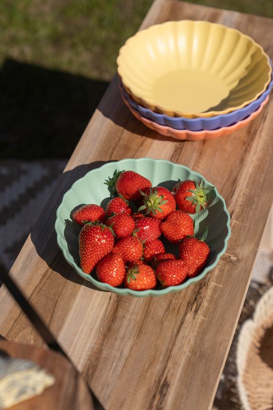 Soft skål – Ø19 cm – grønn