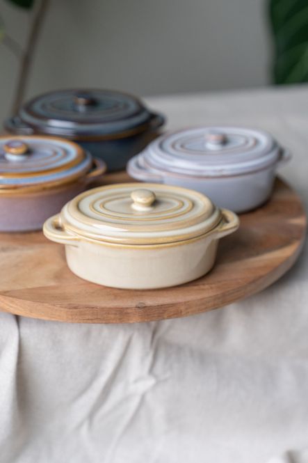 Hovedbilde Gryte 230ml - Beige Oval