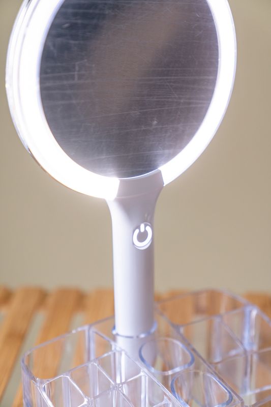 Sminkespeil m/LED lys