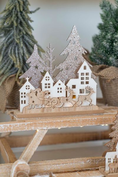 Hovedbilde Xmas Bordlampe 19cm - Slede