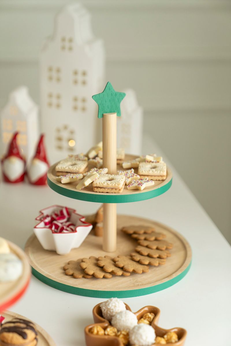 Etasjefat Bambus - Grønn