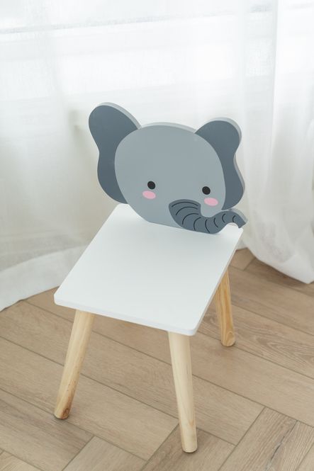 Hovedbilde Barnestol – dyreform Elefant