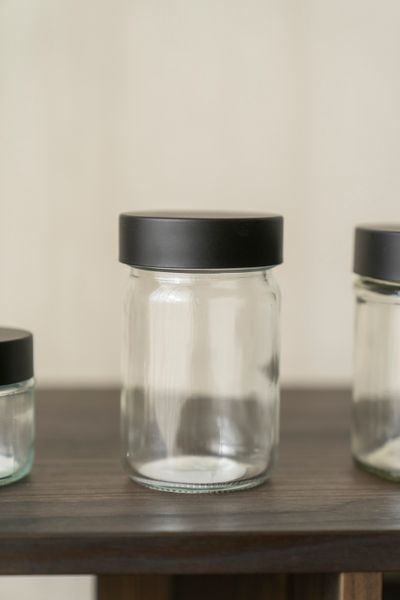 Hovedbilde Krukke m/svart lokk 250ml