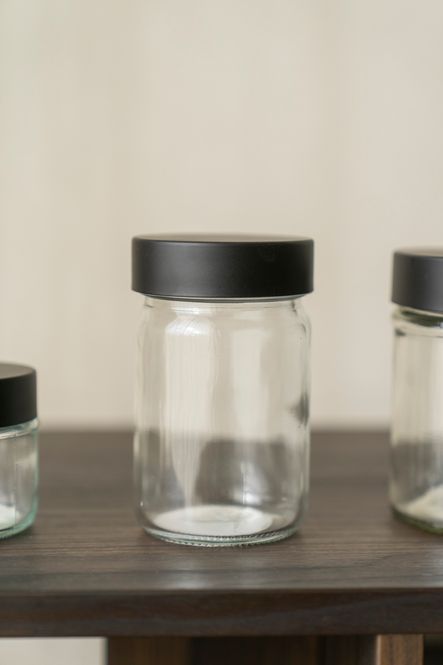 Hovedbilde Krukke m/svart lokk 250ml