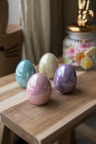 Hovedbilde Dekorativt påskeegg – grønn