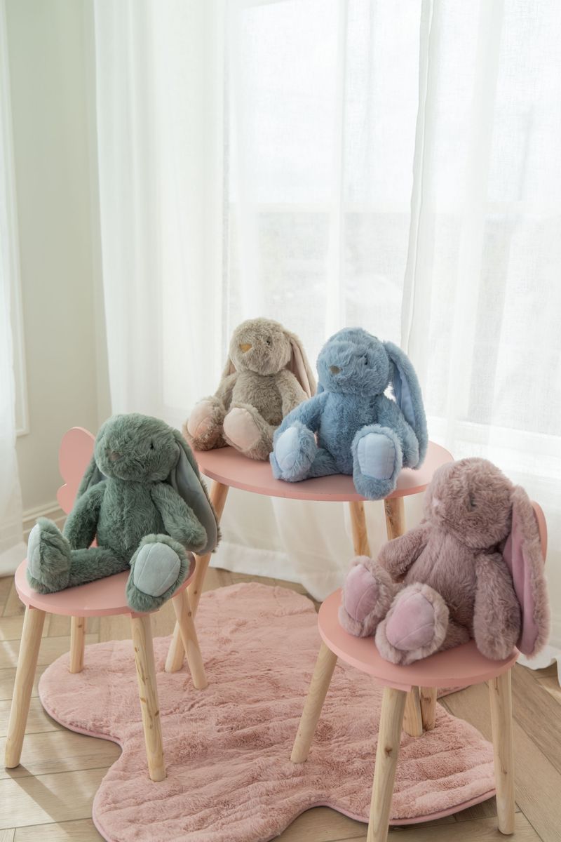 Kosedyr kanin – 40 cm – Rosa