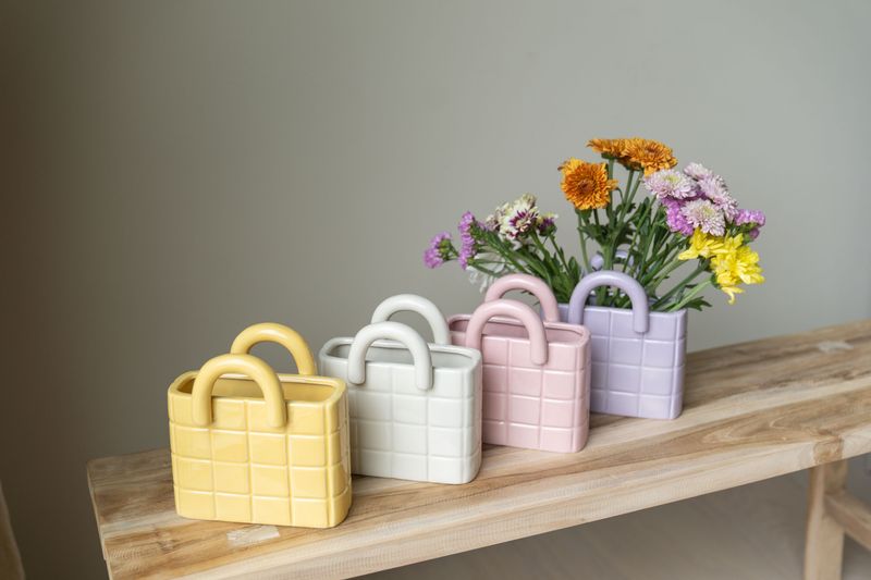 Vase veske – Hvit