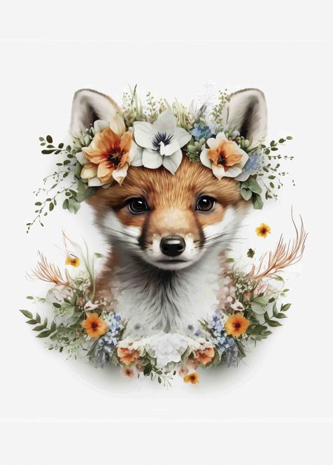 Hovedbilde Poster - Blomsterkrans Rev