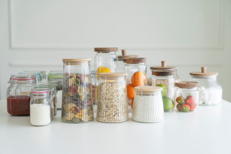 Glasskrukke 250ml - Blå