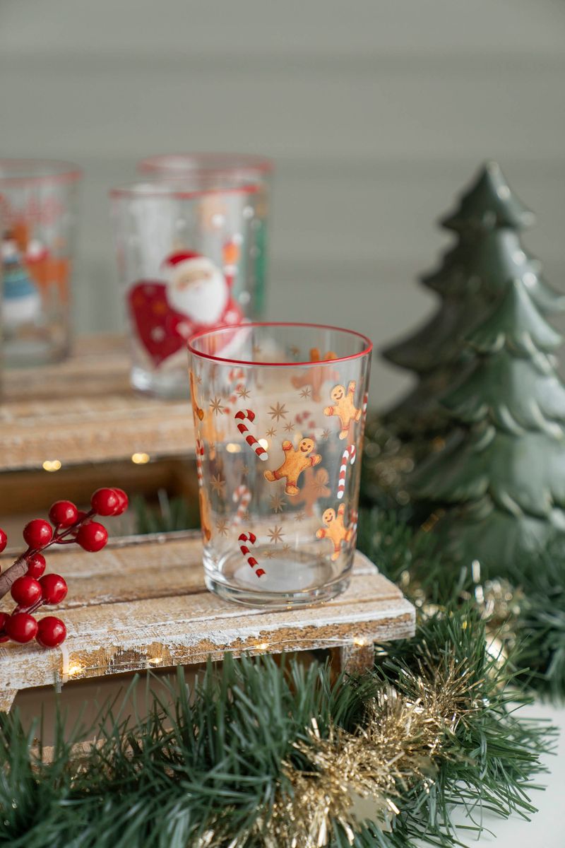 Vannglass 500ml - Pepperkake