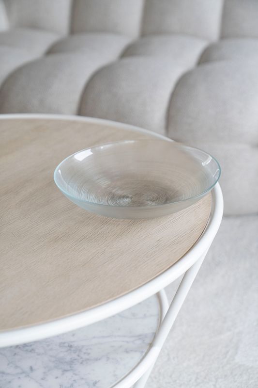 Glassbolle 30cm Klar