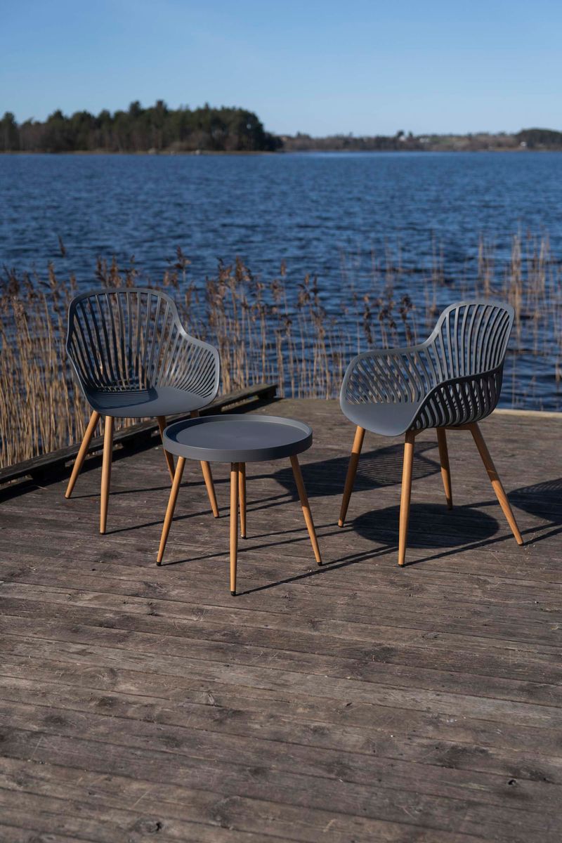 Hagesett Riller Grå