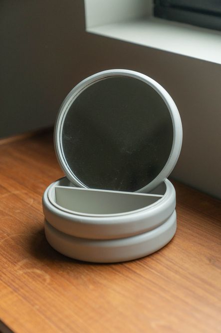 Hovedbilde Smykkeskrin 17cm Grå