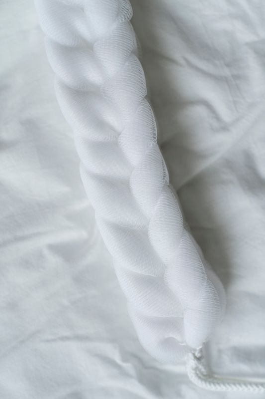 Loofah Flette - Hvit