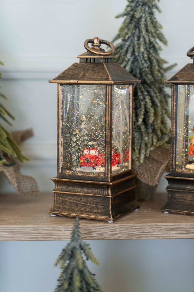 LED Lanterne 22cm Rød Bil