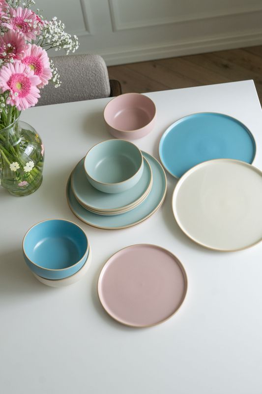 Harmoni - Tallerken – Ø27 cm – Rosa