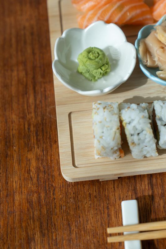 Sushisett – pastell
