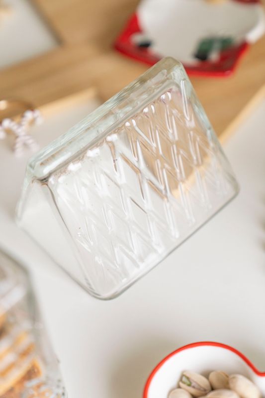 Glasskrukke Hus 1,5L