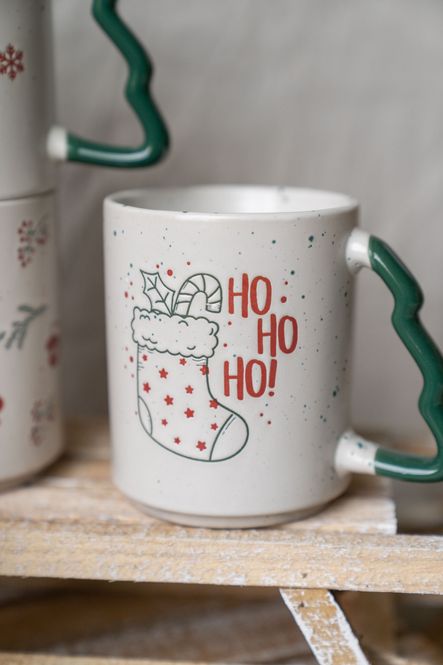 Hovedbilde Julehilsen Kopp 450ml - HoHoHo