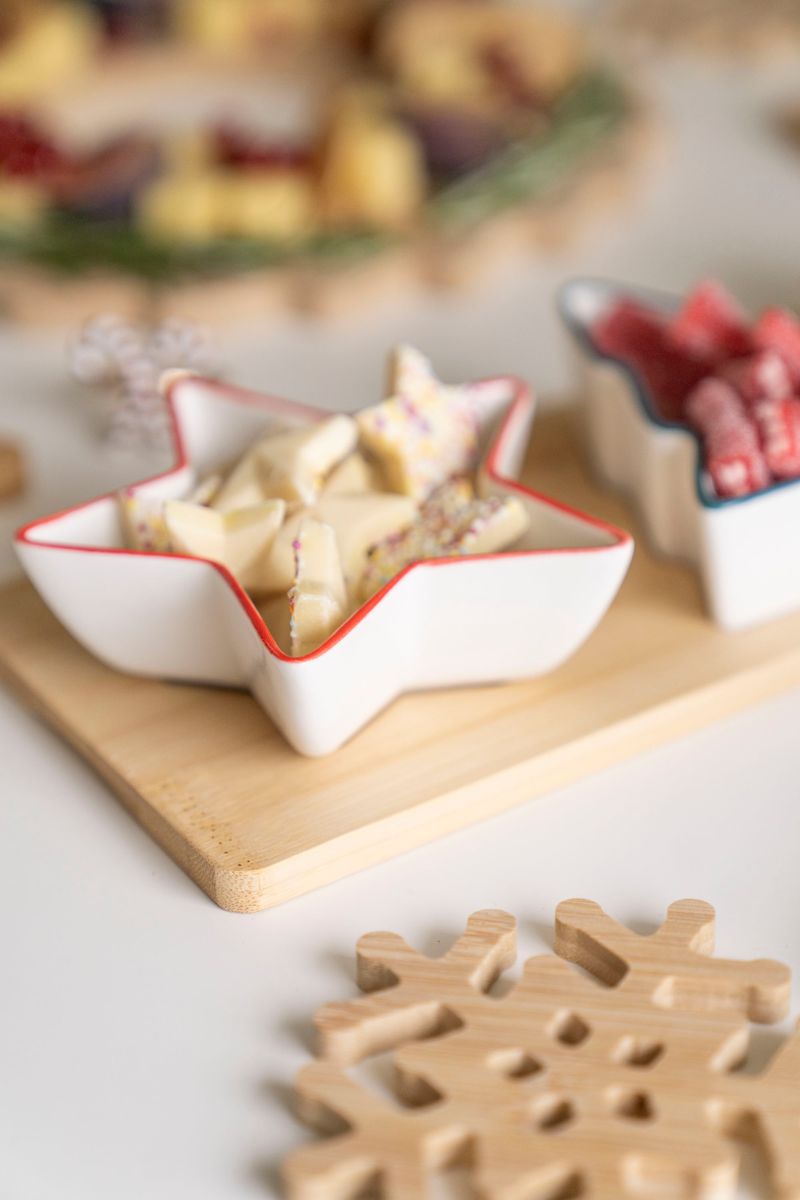 Serveringssett - Stjerne og Tre