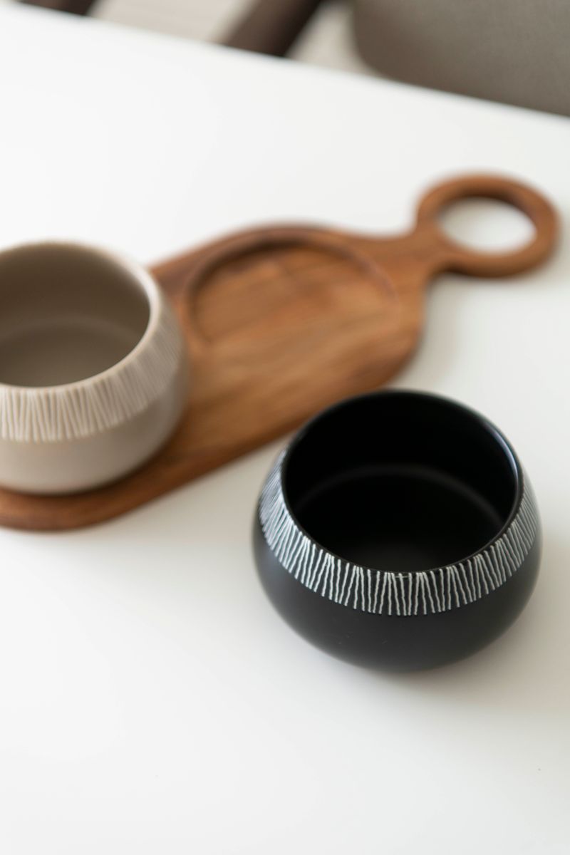 Serveringssett Strå To på Rad