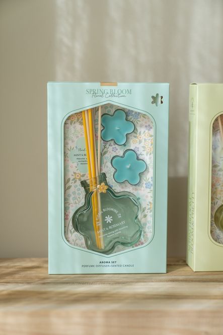 Hovedbilde Aroma gaveeske – Mint & Rosemary
