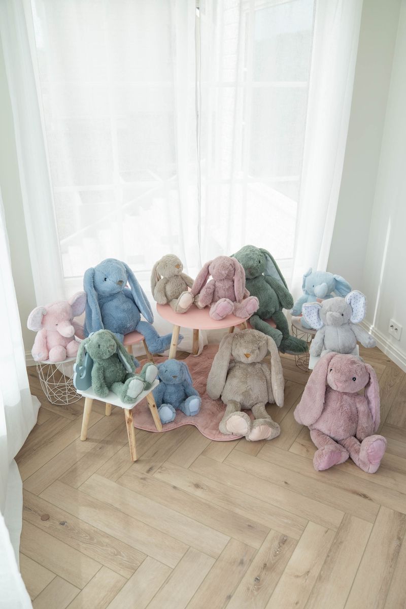 Kosedyr elefant – 38 cm – Rosa