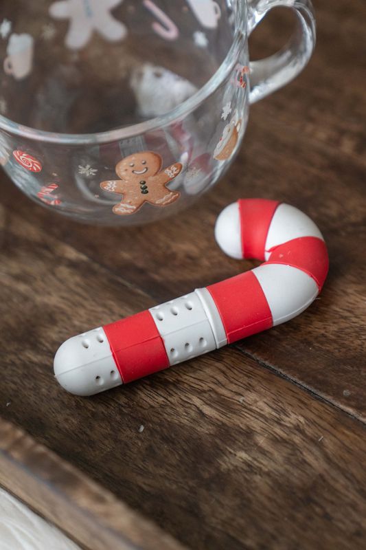 Tekopp m/sil Candycane