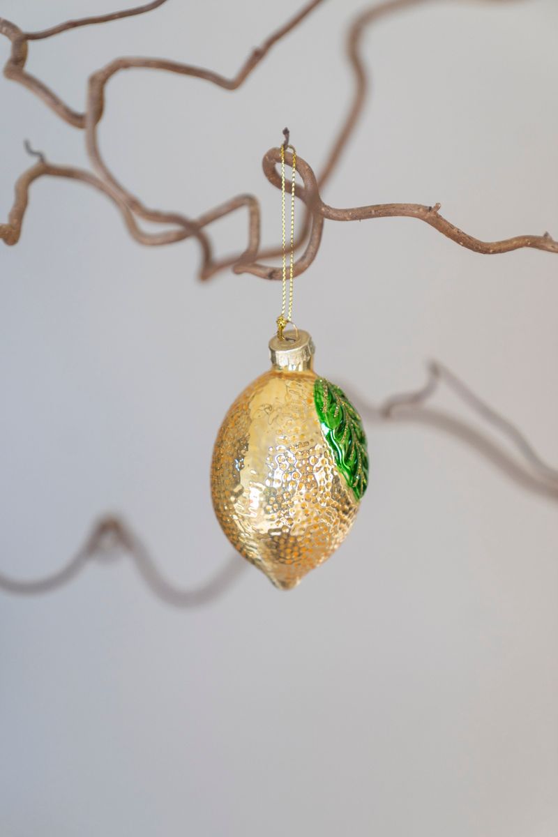 Juletrepynt - Sitron