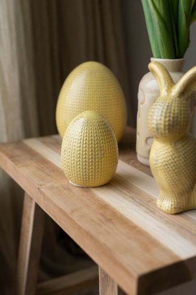 Hovedbilde Påskeegg – 8,5 cm – Gul