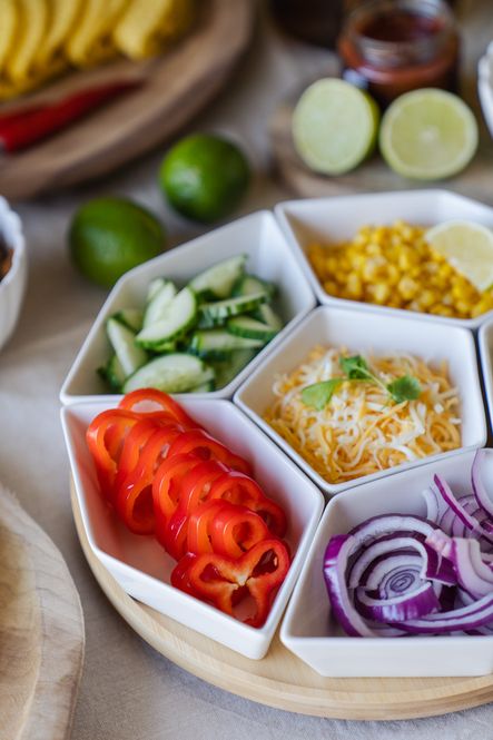 Hovedbilde Tasty - Tacosett Geometrisk 7 deler