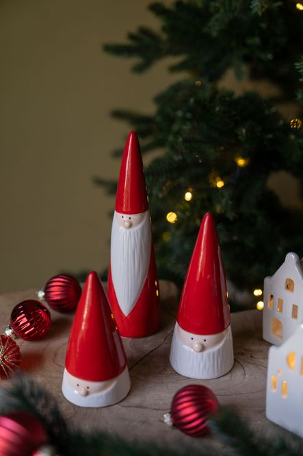 Hovedbilde Nisse 15cm Rød