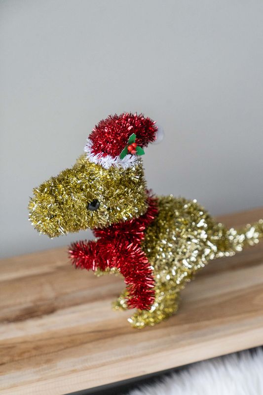 Tinsel Dinosaur Gull
